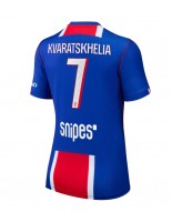 Paris Saint-Germain Khvicha Kvaratskhelia #7 Hjemmedrakt Dame 2026-27 Korte ermer